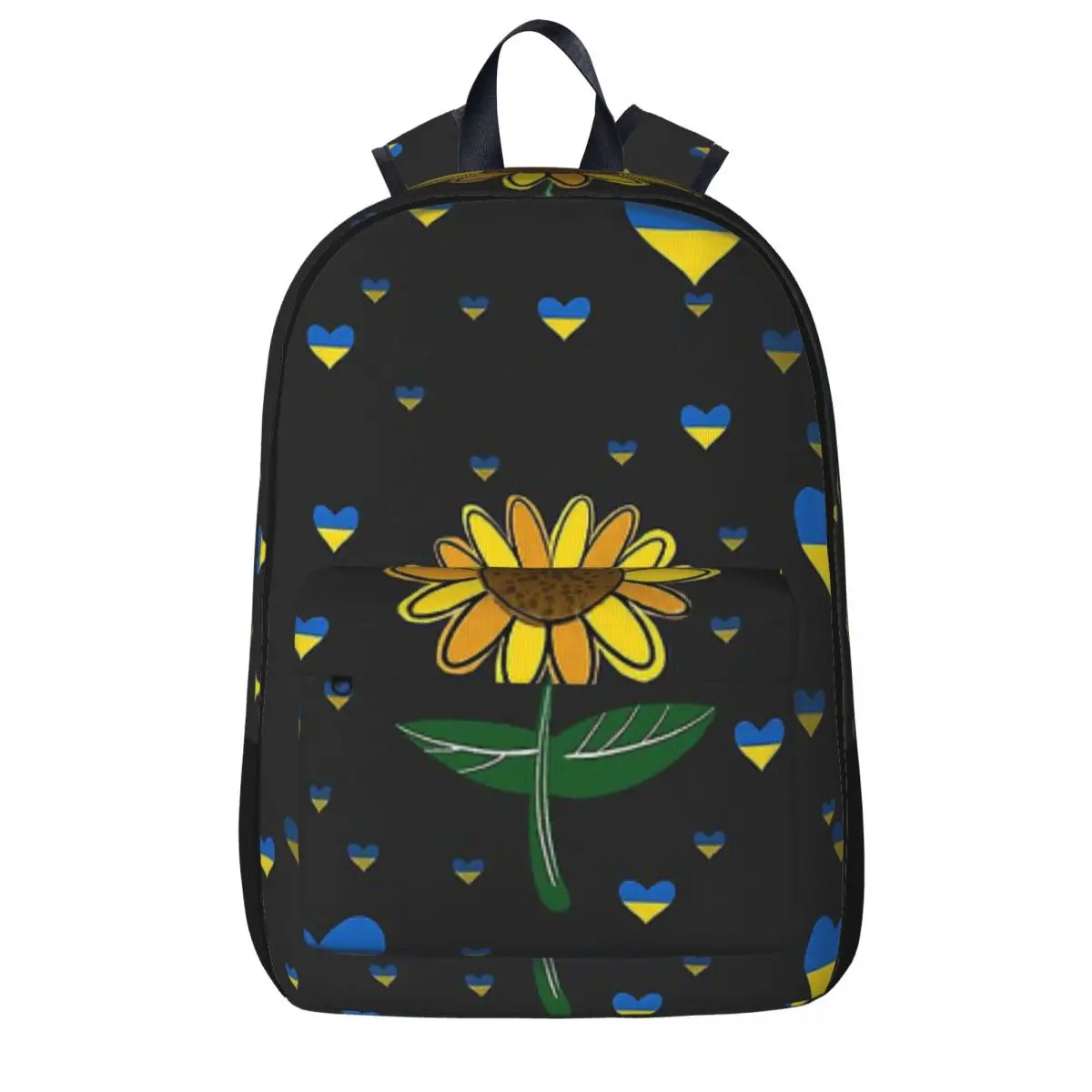 

Рюкзак большой вместимости для путешествий, с принтом подсолнухов