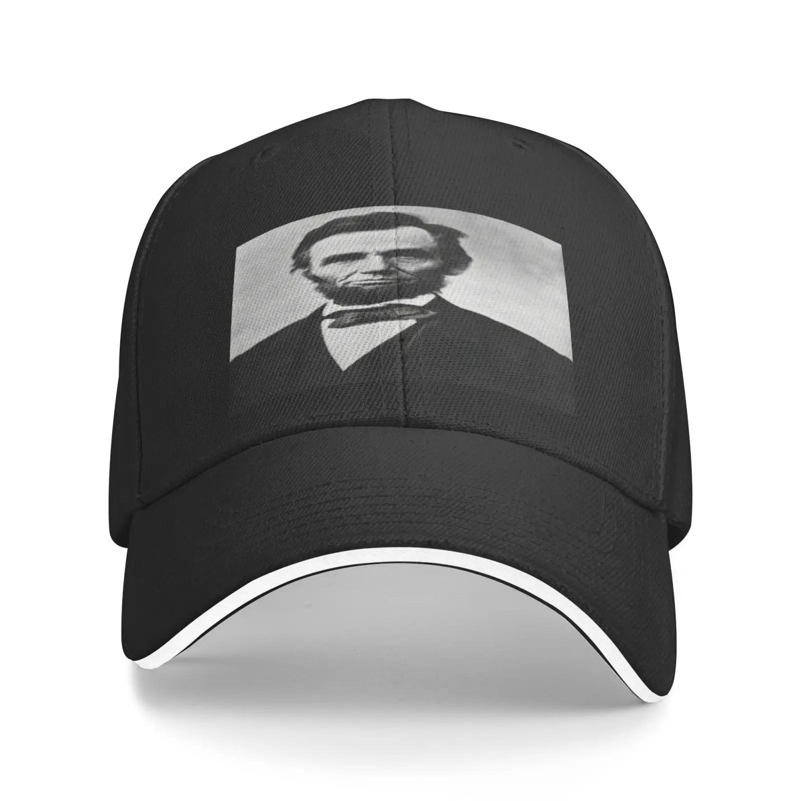 

President Abraham Lincoln Photo Poster Cap Winter Hat Cap Male Designer Hat Men's Hat Men's Caps Trucker Hat Brazil Caps Women