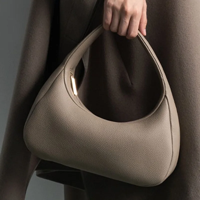 

Luxury Designer Casual Handbags For Women 2022 Soft Pu Leather Large Capacity Clutch Bag Fashion Female Shoulder Bags