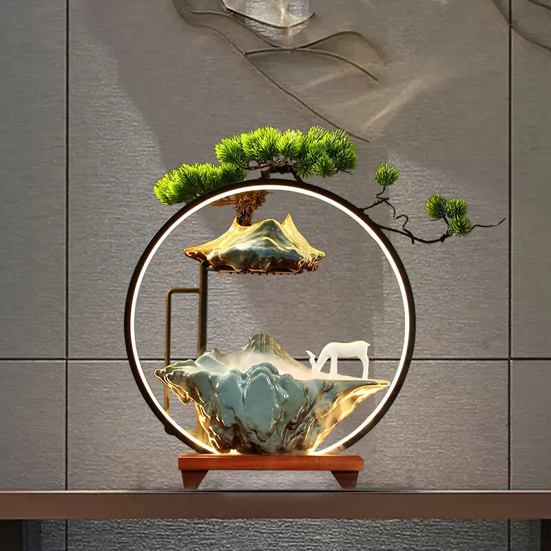

Arabian Creativ Electric Incense Burner Sticks Scentsy Cones Back Flow Incense Burner Office Incienso waterfall lotus ZXF