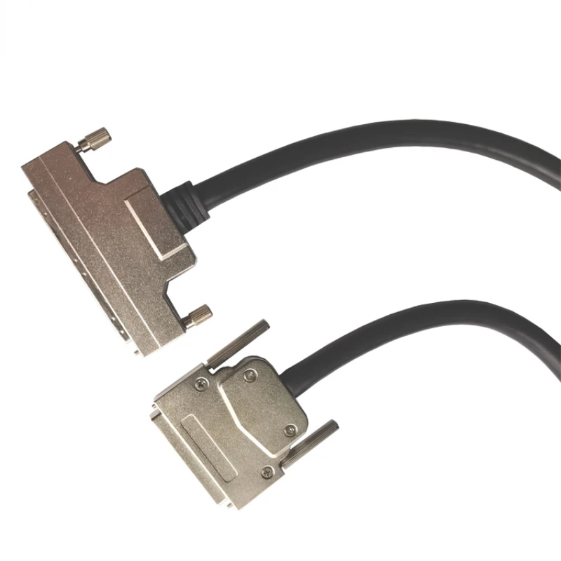 

1M/2M/3M/5M/10M SCSI Cables HP-DB100MV100M White Cable Copper Core OFC Import High Quality SCSI Cables