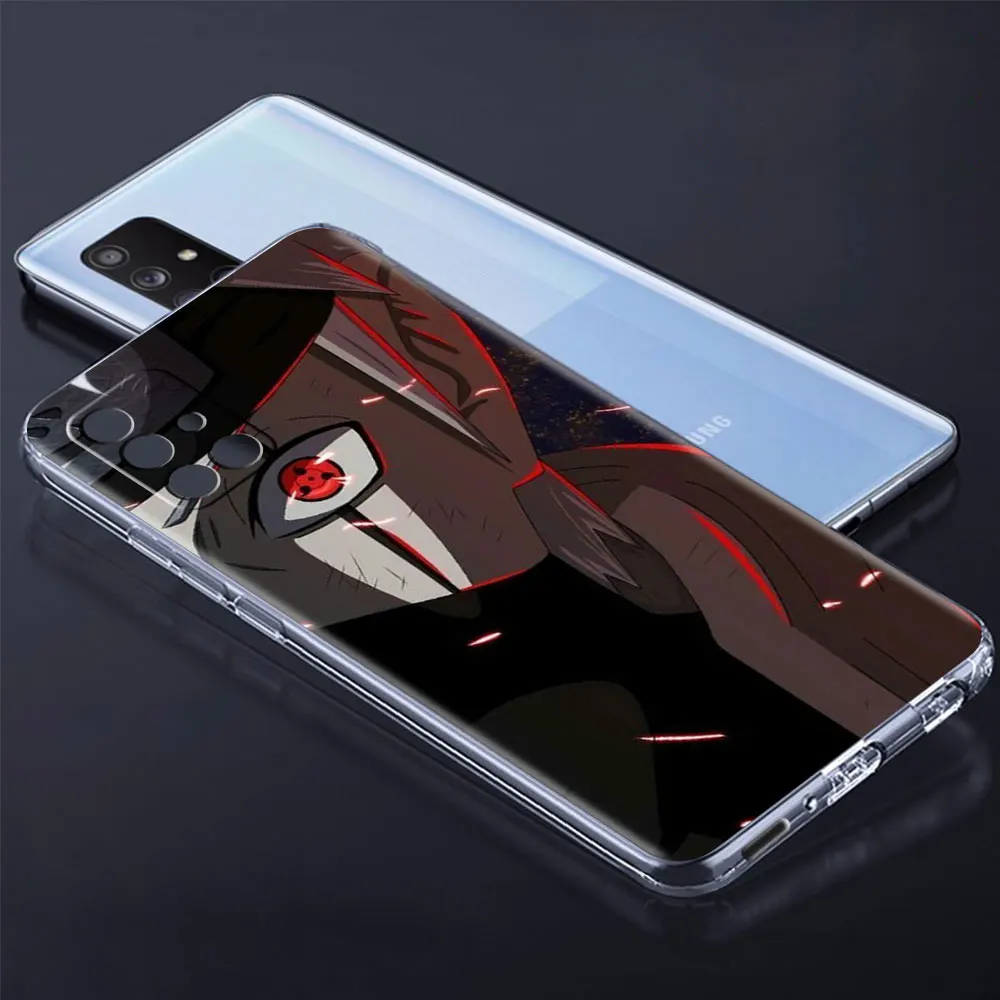 Крутой чехол Какаси из аниме Наруто для Samsung Galaxy A12 A52 A51 A32 5G A21s A02s A31 A72 A11 A22 4G