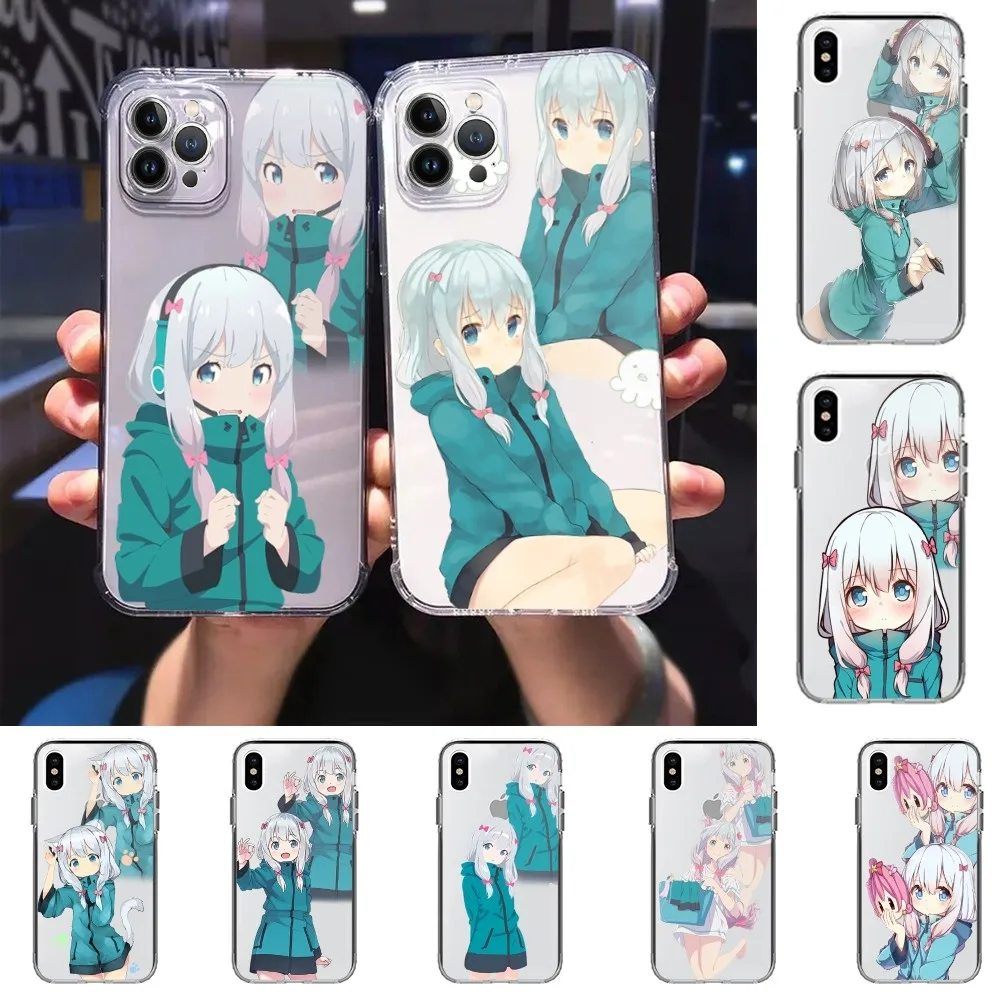 

Eromangas Anime Sensei Phone Case For iPhone 15 13 14 Pro Max XS XR 12 11 Pro 13 Mini 6 7 8 Plus Soft Clear Back Cover