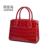 kexima gete new 2022 crocodile leather handbag %e3%80%81lady crocodile handbag for women estuarine crocodile handbag for femal handbag