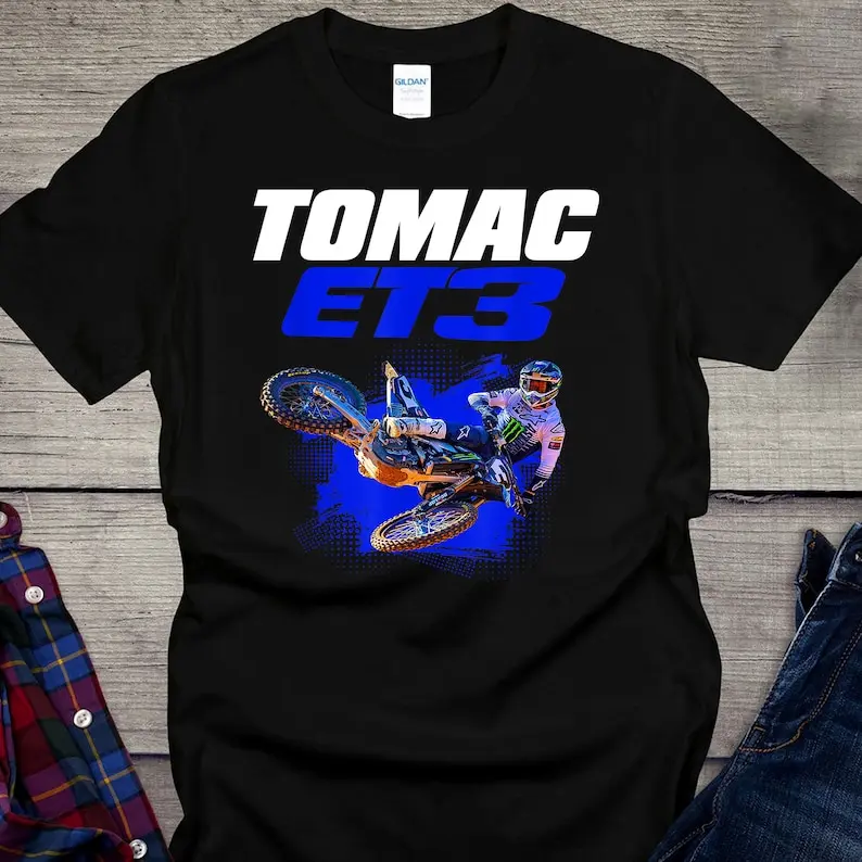 

Eli ET3 Tomac 3 2022 T-Shirt Eli Tomac Shirt Motorcycle Racer Shirt Eli Tomac Shirt Tomac Shirt Motorcycle Shirt Motocross