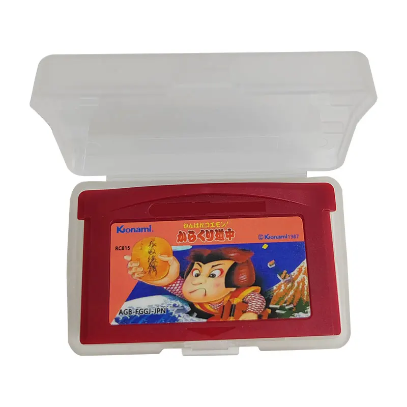 

Famicom Mini 20 Ganbare Goemon! Karakuri Dōchū-GB Games 32 Bit Video Game Cartridge Console Card For Gameboy Advance - Japanes