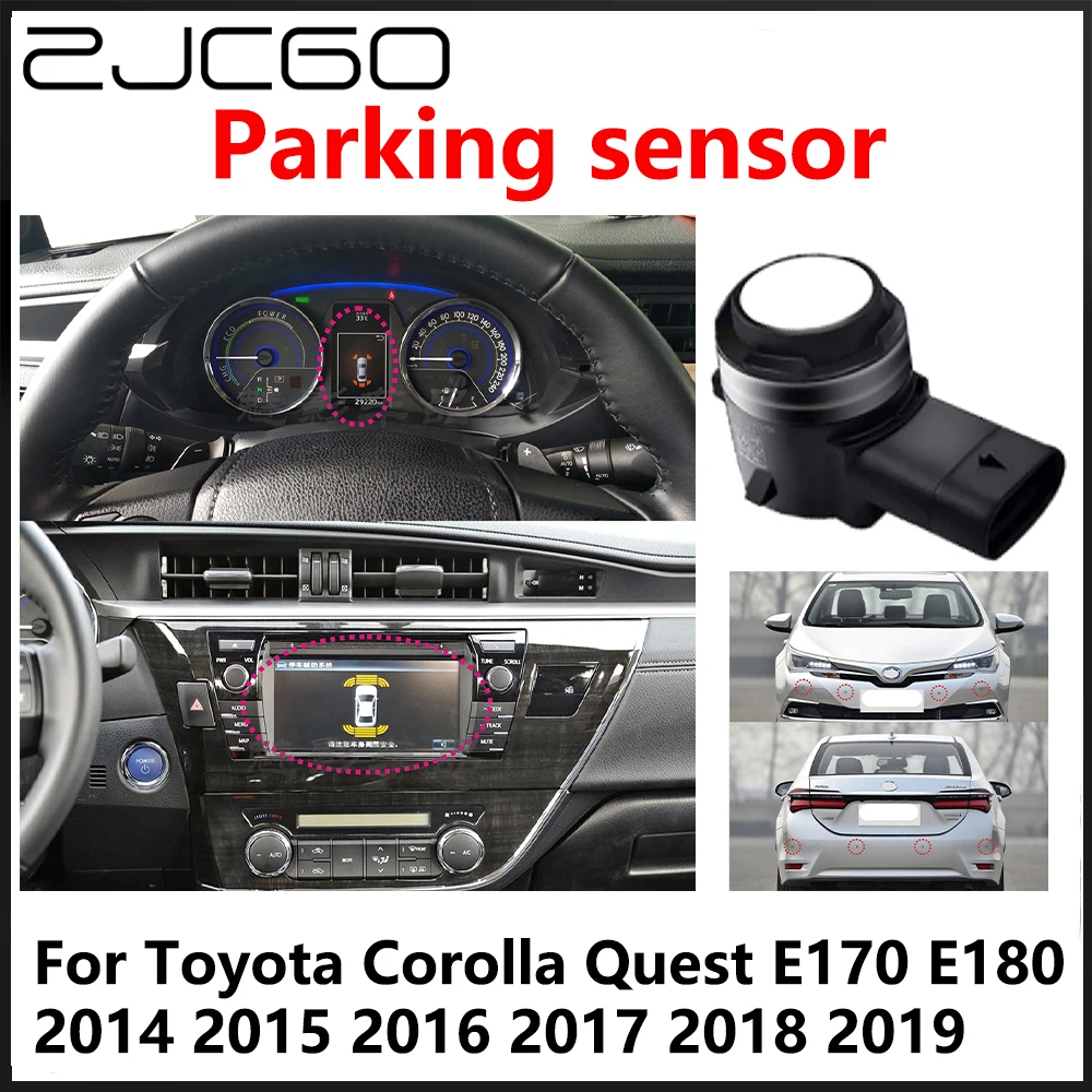 ZJCGO OEM передний задний датчик парковки заднего хода PDC автомобильная система AID