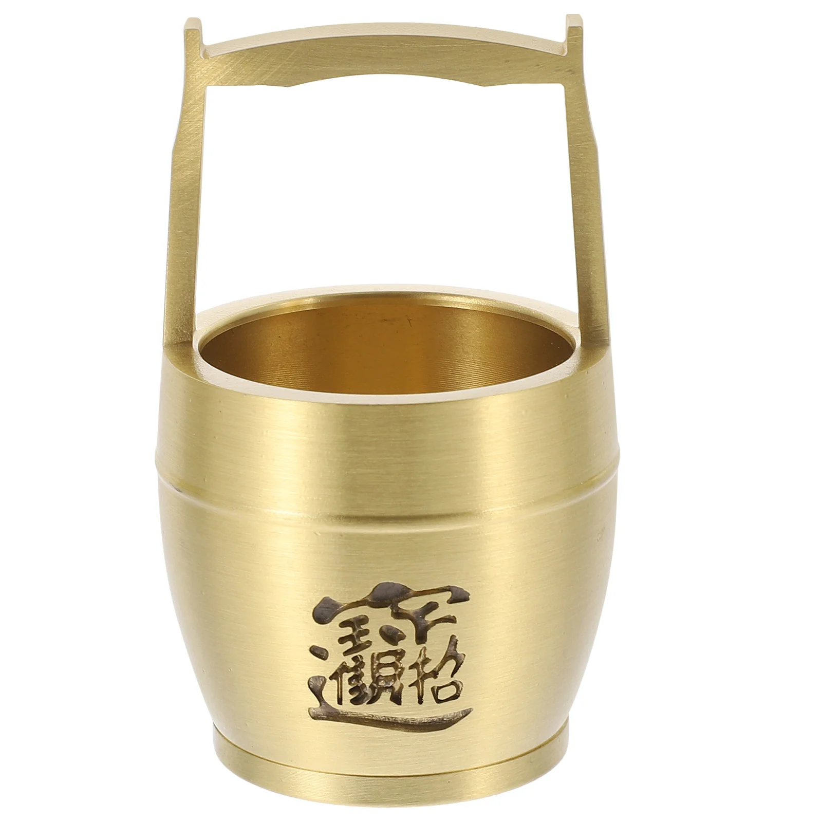 

Office Decor Cornucopia Ornaments Lucky Chinese Gifts Treasure Basin Money Bucket Copper