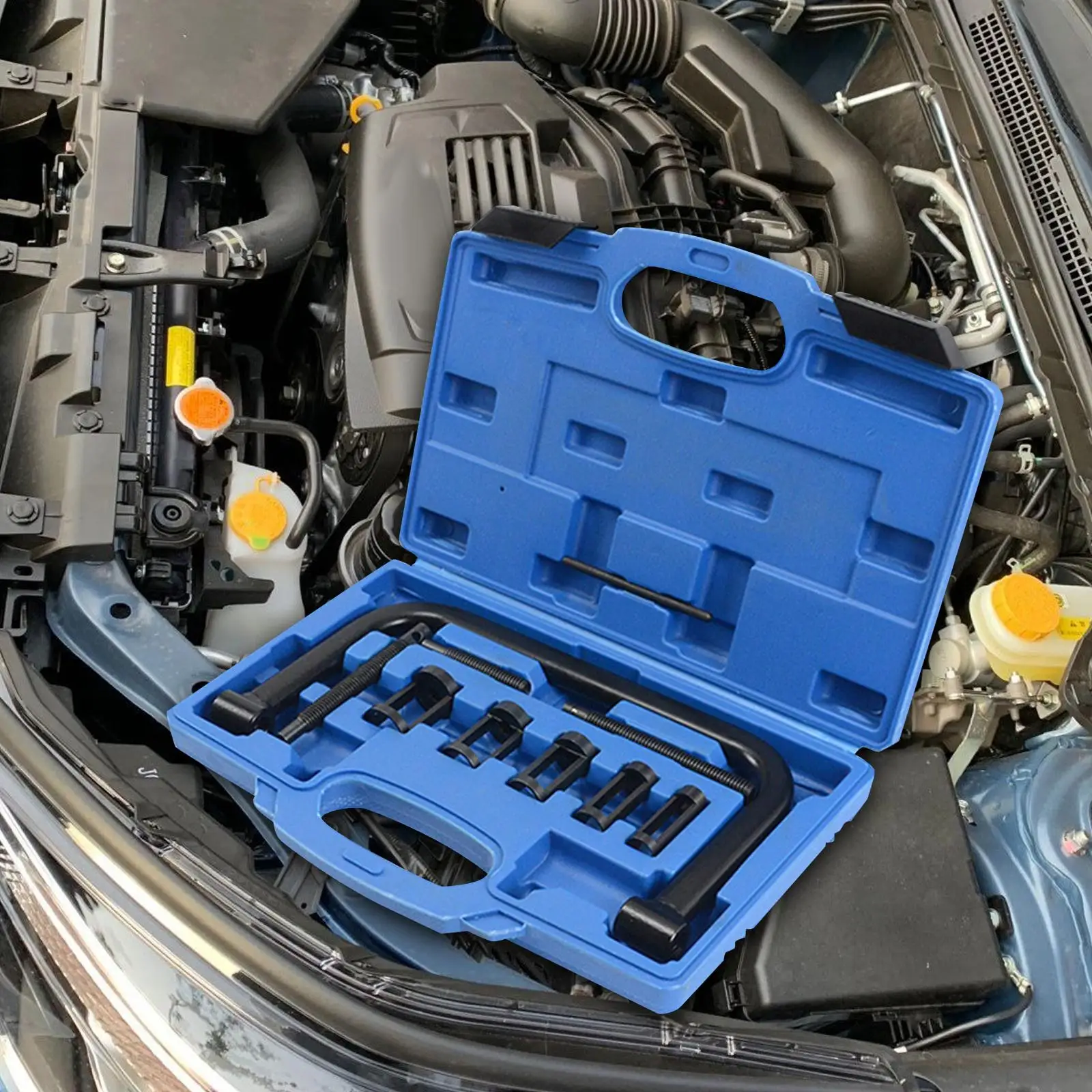 Инструмент для разборки верхнего зажима клапана компрессора пружины мотоцикла