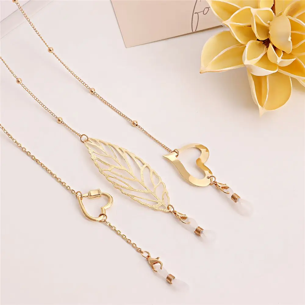 

Women Men Eyewear Accessories Necklace Metal Sunglasses Lanyards Glasses Cords Glasses Chain Eyeglasses Strap