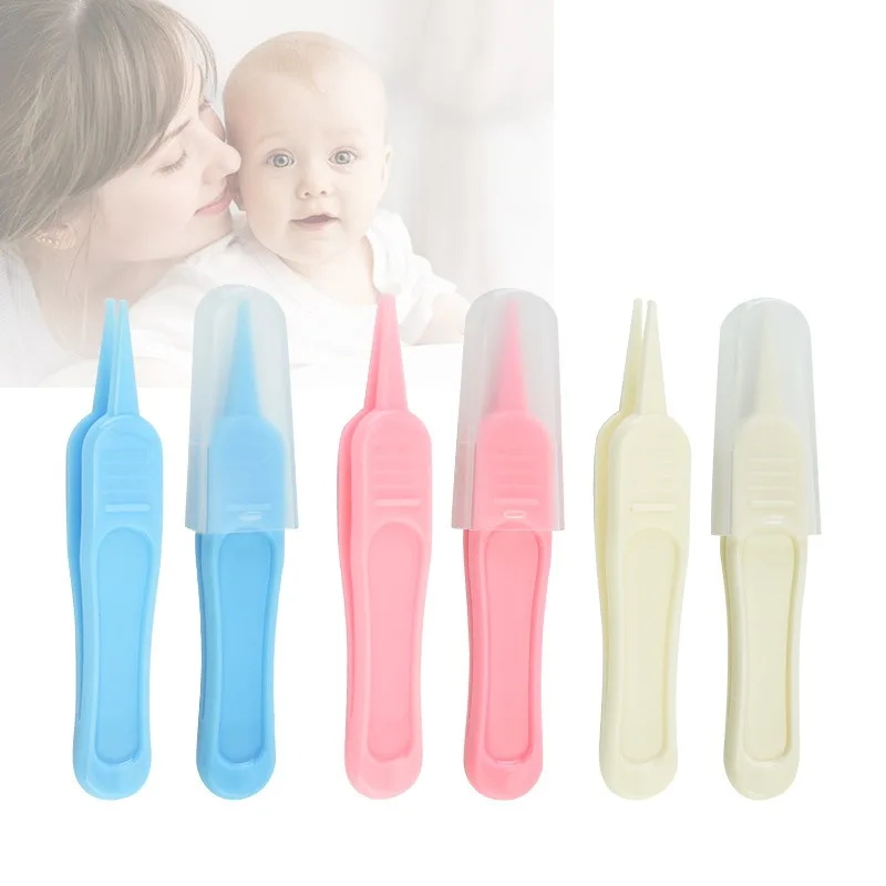 Baby Booger Clip Daily Care Чистый пинцет Безопасный зажим с круглой головкой Пинцет для