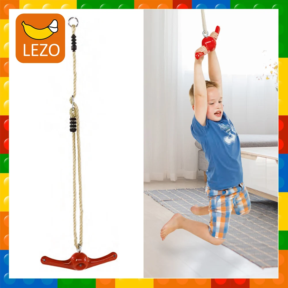 

Kids Tree Swing Climbing Rope with Handle Outdoor Indoor Swings and Swing Toy Set Accessories