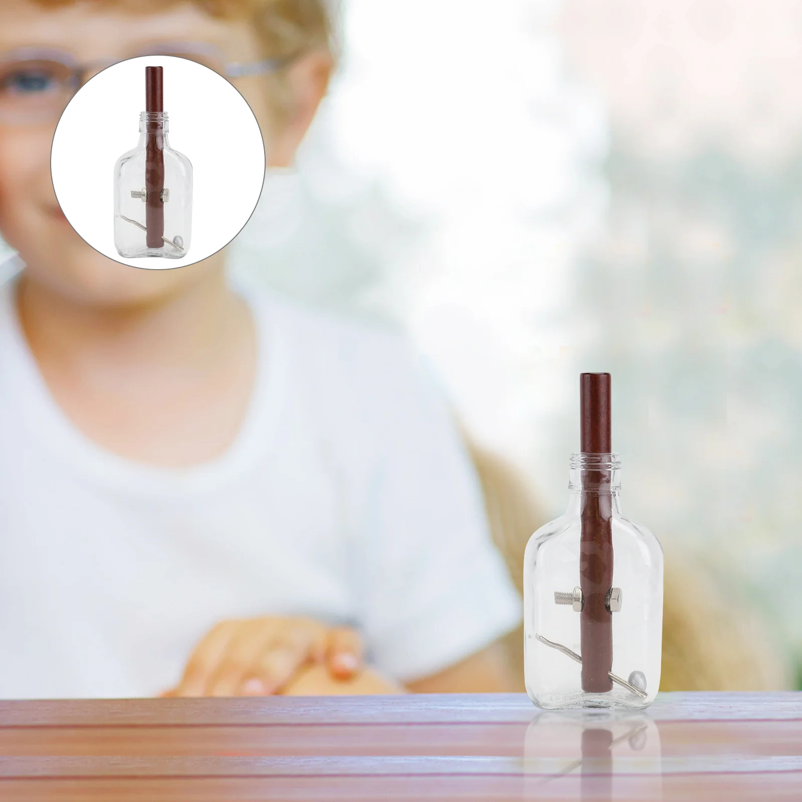 

Toy Bottlebrain Puzzle Funny Unlock Adult Toys Teaser Logic Thinking 3D Puzzles Intelligence Development Wood Wooden Child