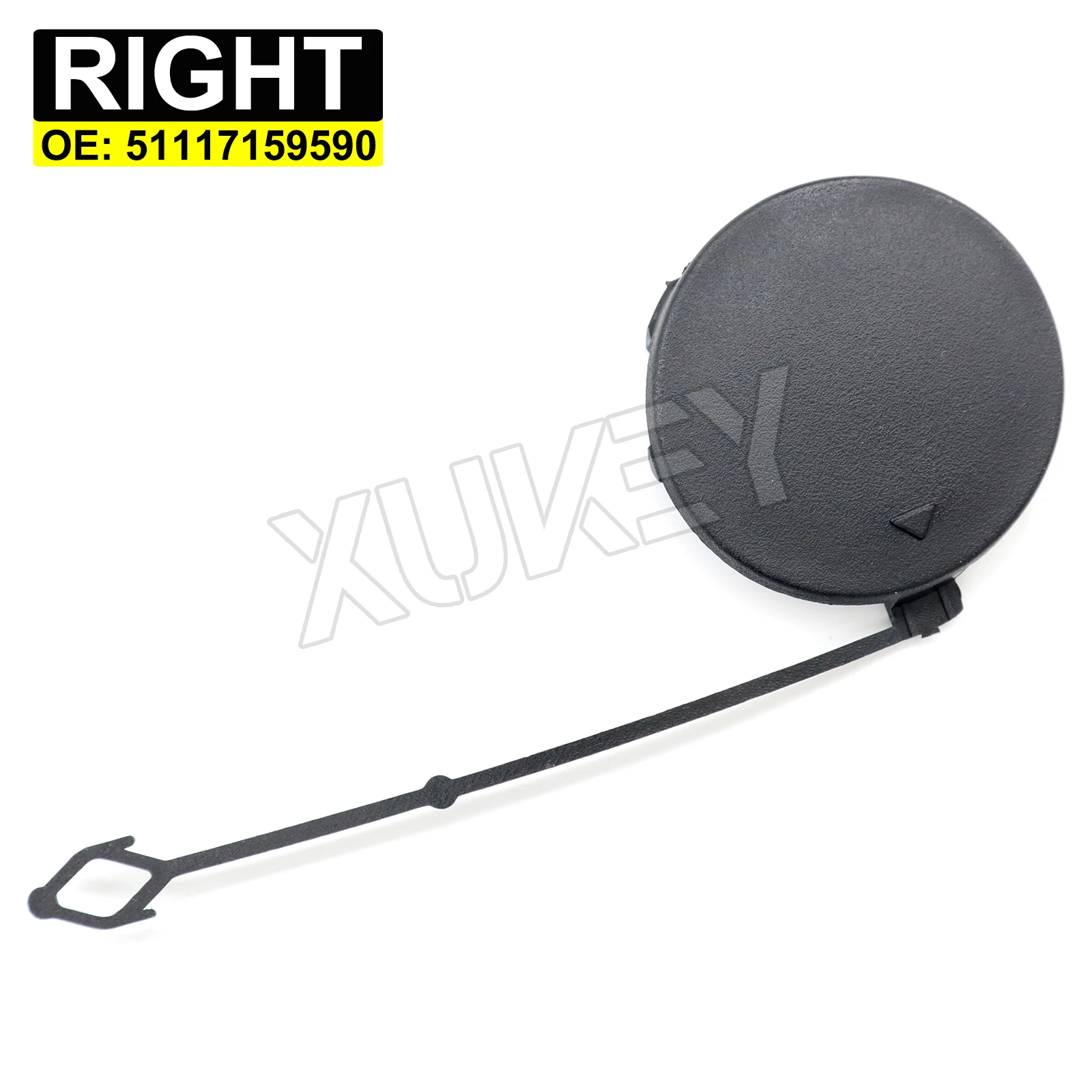 

Для BMW X5 E70 3.0si 4.8i 3.0d 2007-2010 передний фаркоп, крышка проушины, левый и правый бампер, буксировочная крышка, неокрашенная 51117159589 51117159590