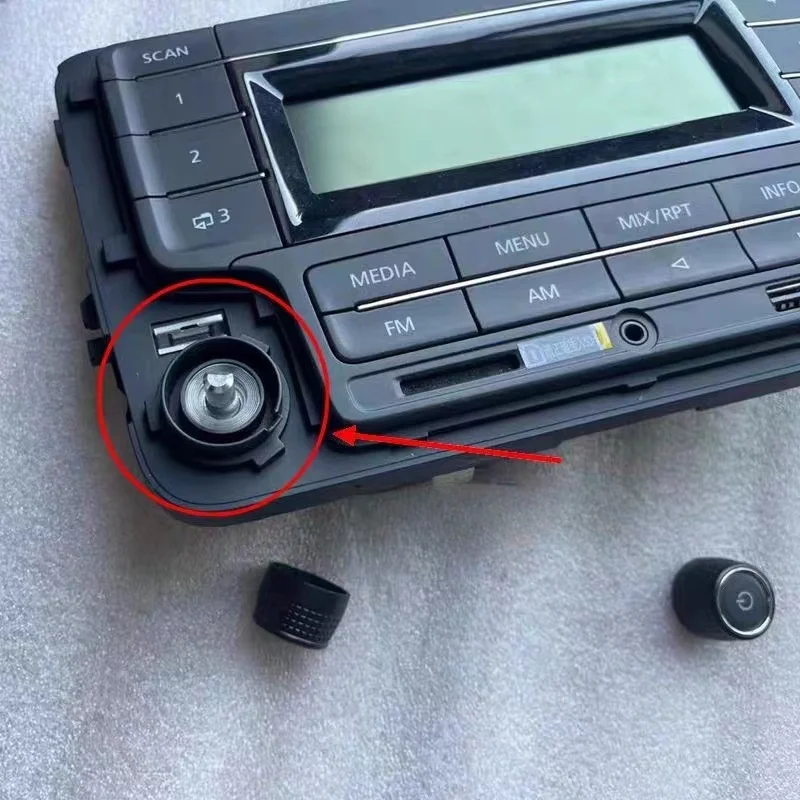 Новинка RSN315 RNS510 кнопка переключения экрана радио GPS для VW Tiguan 5N R-Line Sharan Scirocco Touran