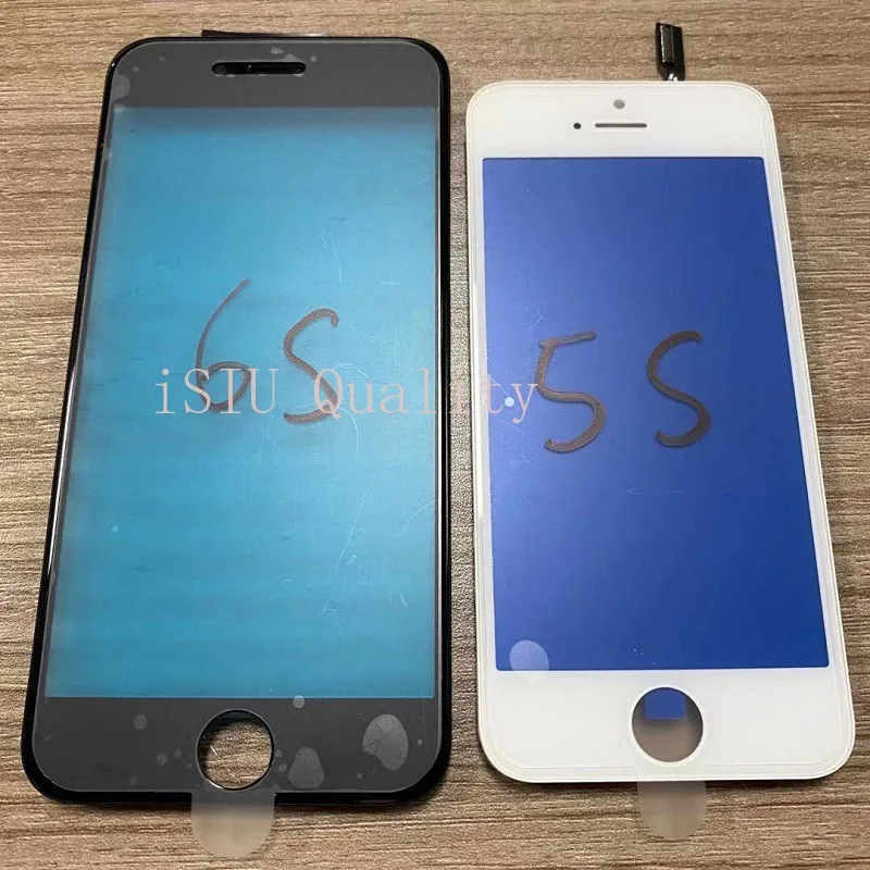 Сенсорный экран для iPhone 5 5S 5C 6 6S Plus 7 8 стеклянный дигитайзер + рамка (не ЖК-дисплей) |