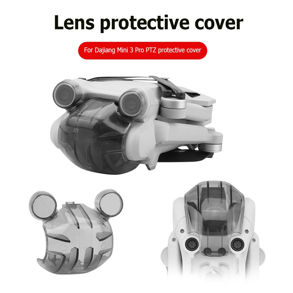 

Защитная крышка для объектива камеры с шарнирным замком, Пылезащитная защитная крышка, аксессуары для дрона DJI Mini 3 Pro