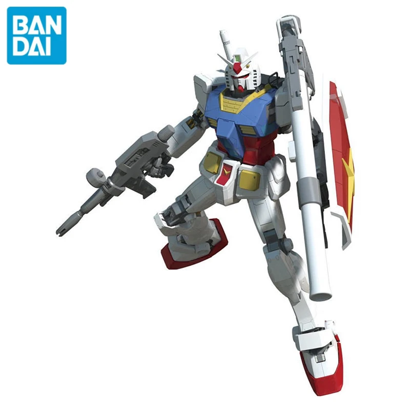 

Original Bandai Gundam Anime Figure MG 1/100 MASTER GRADE 3.0 RX-78-2 Assembling Model Anime Action Figures Toys for Children