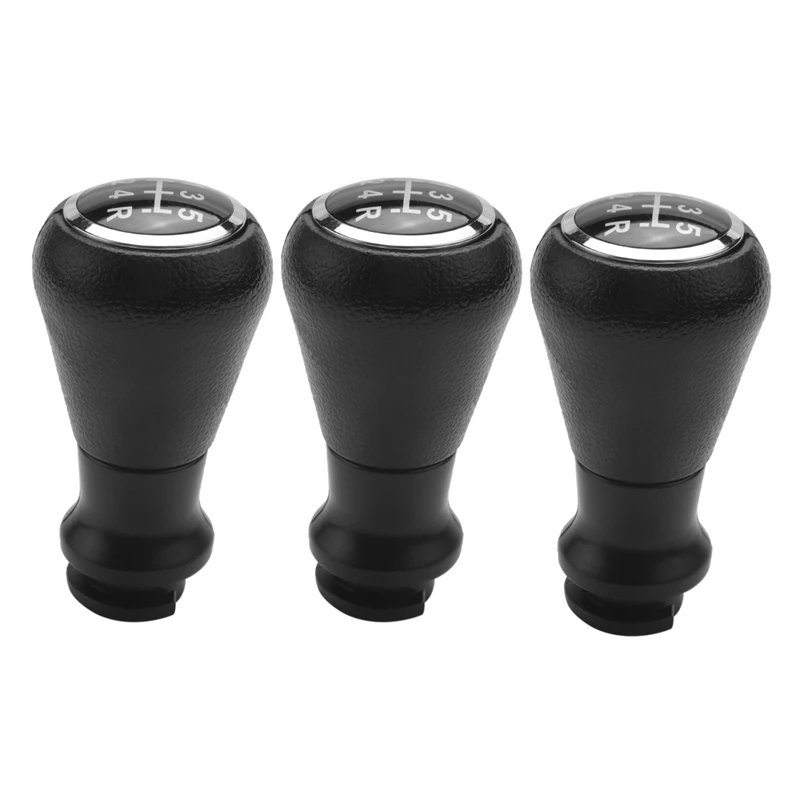 

3X Gearshift Knob For CITROEN C1 C3 C4 / PEUGEOT 106 107 205 206 207 306 307 308 309 405 406 407 508 605 607 806 807