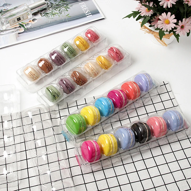 Transparent Pet Dessert Pastry Packaging Boxes Birthday Holiday Gift Cake Display Dessert Decoration