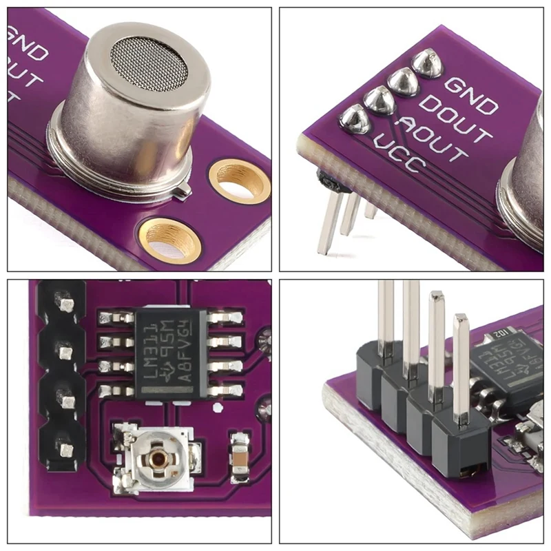Модуль датчика газа MS1100 высокоточное обнаружение TVOC и CO2 датчик качества