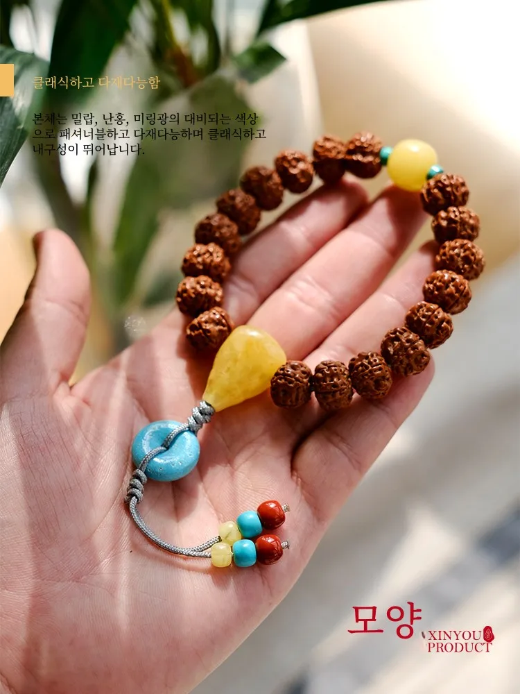 Натуральный Южный Красный Пчелиный Воск Disciple Бусины Небирюзовые Аксессуары Baixiang