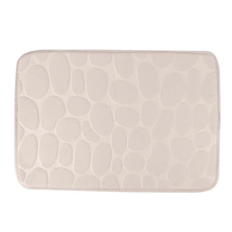 Коврик для ванной с тиснением из булыжника нескользящие ковры комнаты