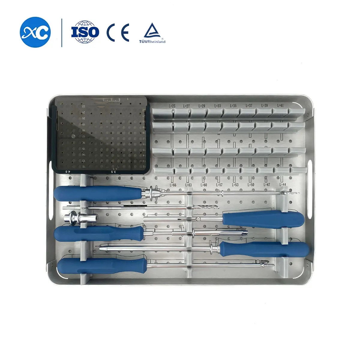 

ORTHOPEDIC NEW ANTERIOR CERVICAL PLATE INSTRUMENT SET FOR SPINE SURGERY