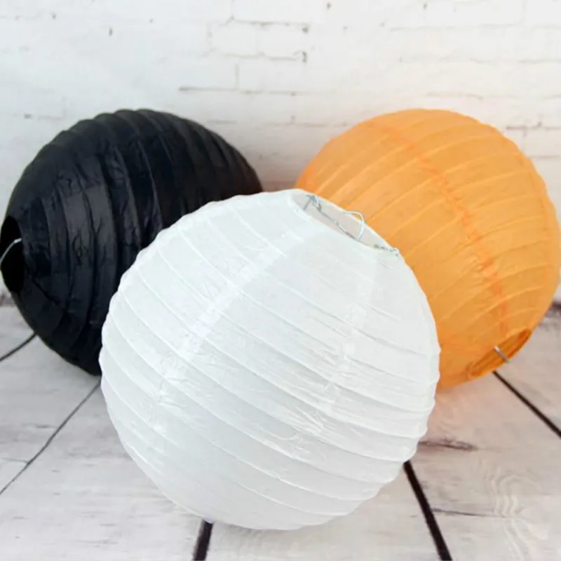 

Diameter 4"-14"(10-15-20-25-30-40cm)Decorative Paper Lampion Ball Festival Chinese Paper Lantern Wedding Party Decoration DIY