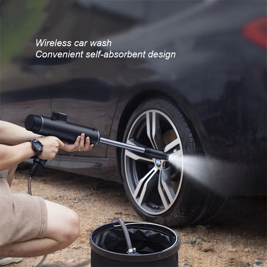 Car Water Gun High Pressure Cleaner Auto Car Washer Spray Multi-Mode Car Washing Machine Electric Cleaning Auto Device Styling