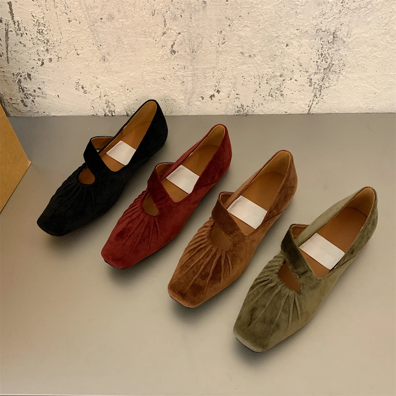 

2022 Spring Summer Slippers New Mary Jane Flat Shoes Women Ballet Soft Loafers Commuter Shoes Shallow Women's Pregnant Zapatos