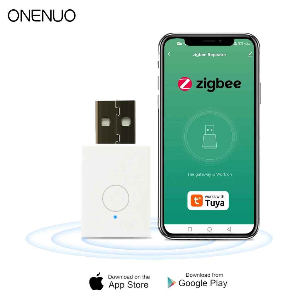

Усилитель сигнала ZigBee ONENUO 16WZ для умного дома