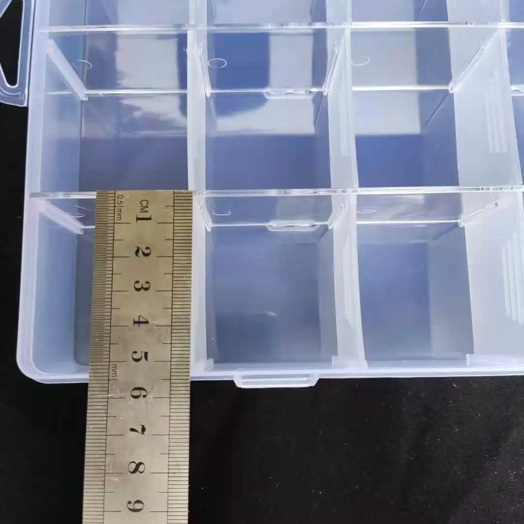 Large Removable 28 Grid Plastic Storage Box Stationery Fishing Gear Jewelry Hardware Tools Medicine Storage and Sorting Box