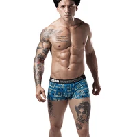cotton mens underwear boxers letter pattern underwear for men mens boxers male cuecas men calzoncillos