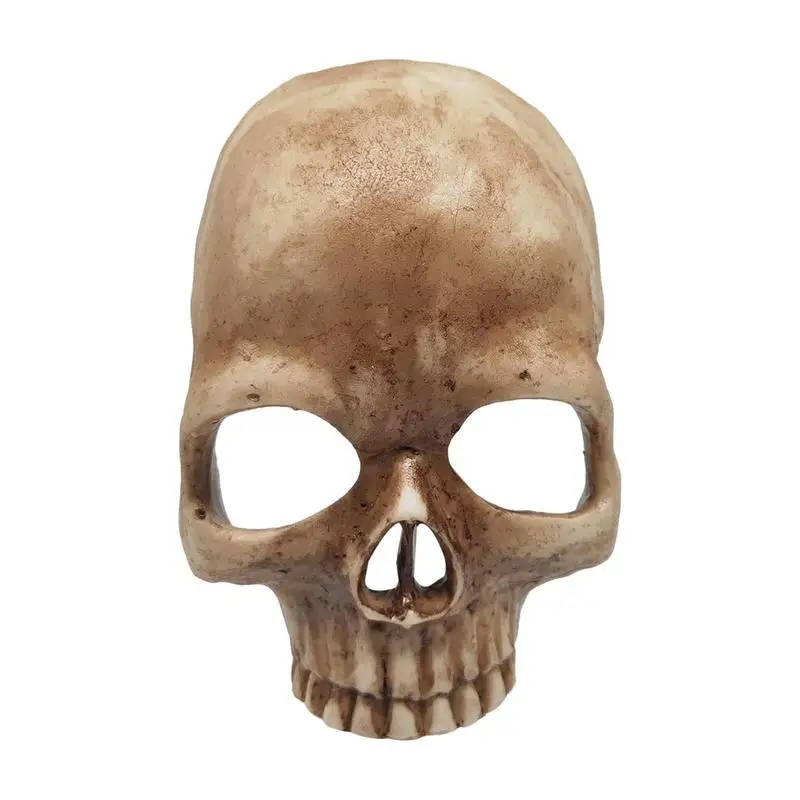

Gothic Candles Lamp Decor Candle Lanterns Gifts LED Light Up Halloween Candle Lantern Human Skull Handmade Light Bar Decor