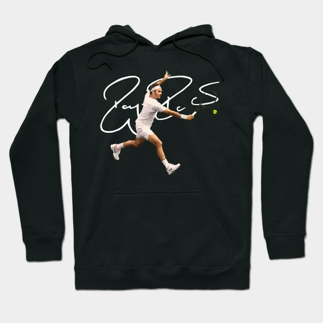 

Roger Federer Autograph DIY Hoodies Graphic Sweatshirts Ladies Y2k Long Sleeves Unisex M-5XL