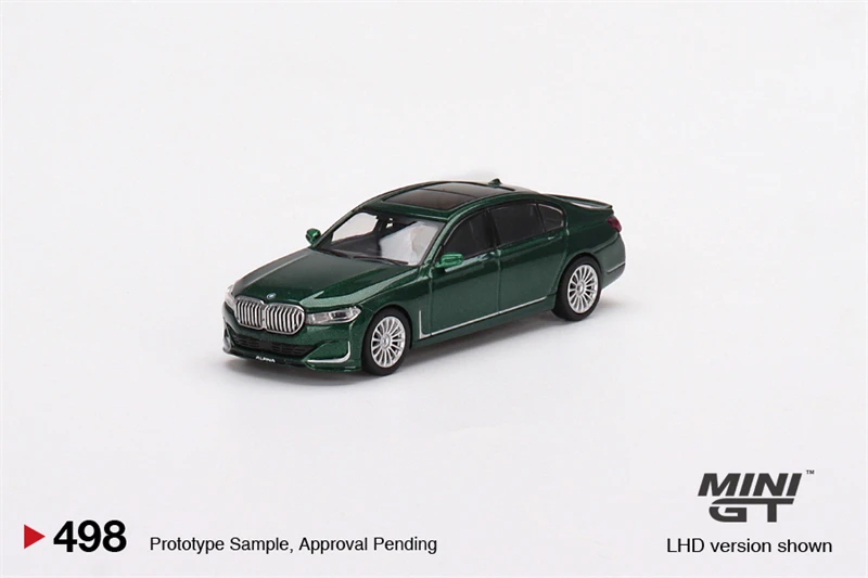 

MINI GT 1:64 Alpina B7 xDrive Alpina Green Metallic Die-Cast Car Model Collection Miniature