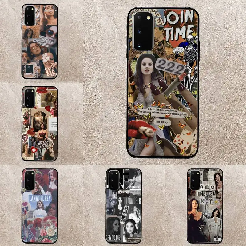 

Lana Del Rey Singer Kraft Poster Clear Phone Case For Huawei Honor 10Lite 10i 20 8x 10 Funda 9lite 9xpro Back Coque