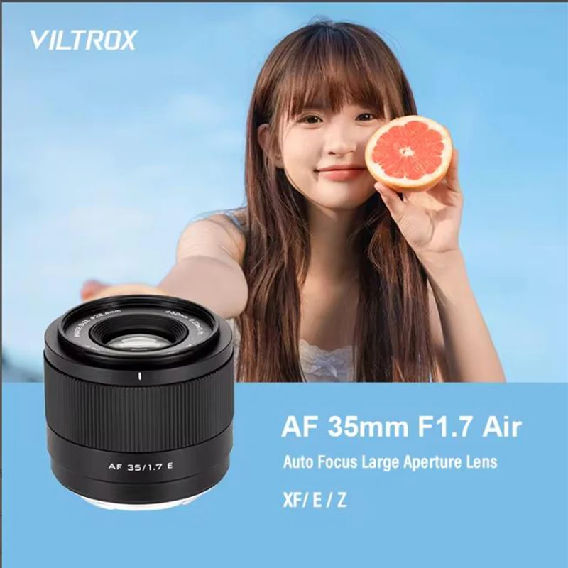 Объектив Viltrox 35 мм F1.7 APS-C с автофокусом и большой диафрагмой для Sony E Mount Fuji X Nikon Z