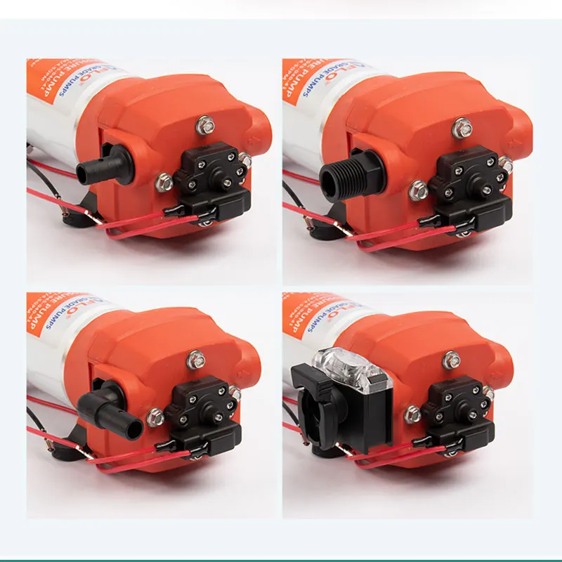 SEAFLO 12V24V DC 4 Cavity Diaphragm Pump Self-Priming Suitable For RV Yacht Family Industrial Boat on. -> Сифло 12V24V постоянного тока 4-х полостная диафрагменная насосная станция самовсасывающаяся подходит для RV, яхт, семейных промышленных судов.