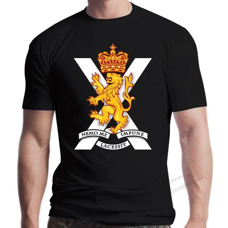 

New Royal Regiment of Scotland T-shirt British Army Inspired Embroidered Tee Top