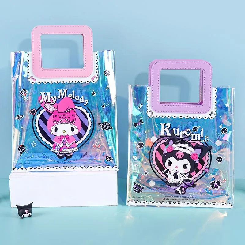 

Новинка sanrio Kuromi My melody креативная Милая Изысканная Персонализированная сумка простая кавайная мультяшная Аниме Сумка персонажа оптовая продажа