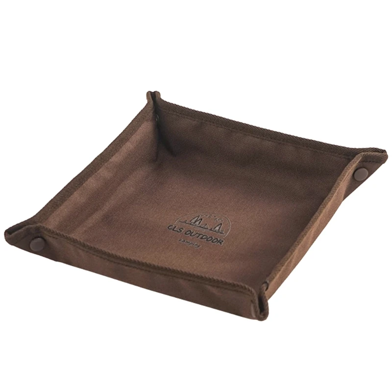 

Oxford Camping Storage Box Foldable Jewelry Organizer for Camping Picnic-Hiking