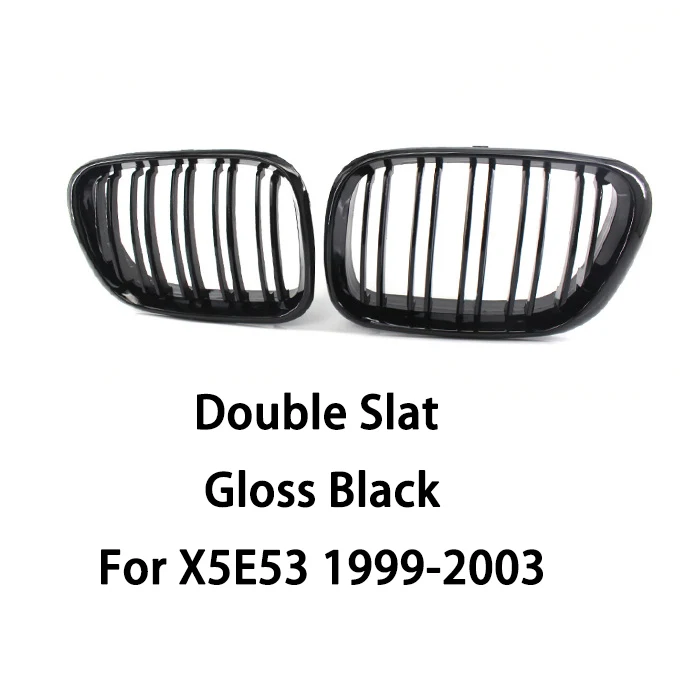E53 X5 передняя решетка бампера черная решетка для BMW E53 X5 1999-2003 2004-2006 автомобильные аксессуары запасная часть