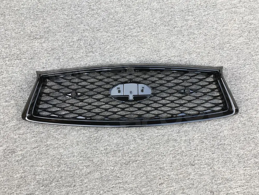 Автомобильная передняя решетка сетчатая отделка для Infiniti Q50 2018 2019 2020 2021 контурная