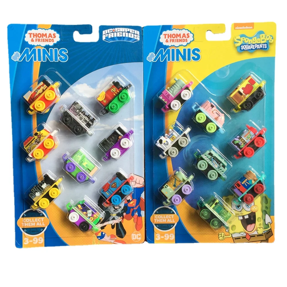 Оригинальные поезда Thomas and Friend серии Minis из губчатой ткани Ocean World блистерная