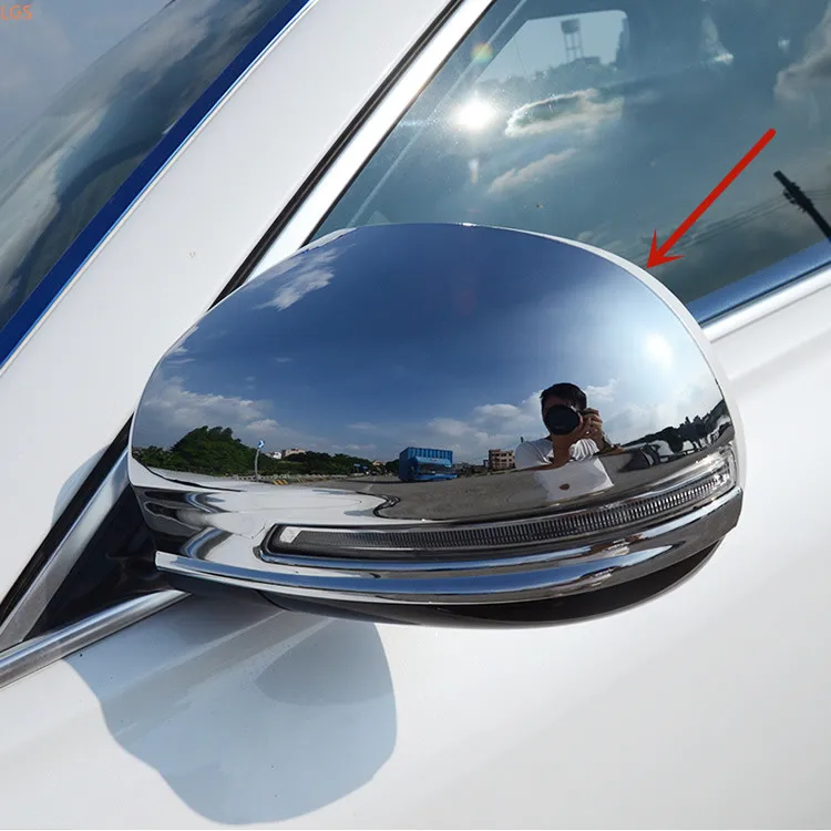 

For Haval H7 2016-2018 High-quality ABS Chrome rearview mirror decoration cover anti-rub protection car accessories H