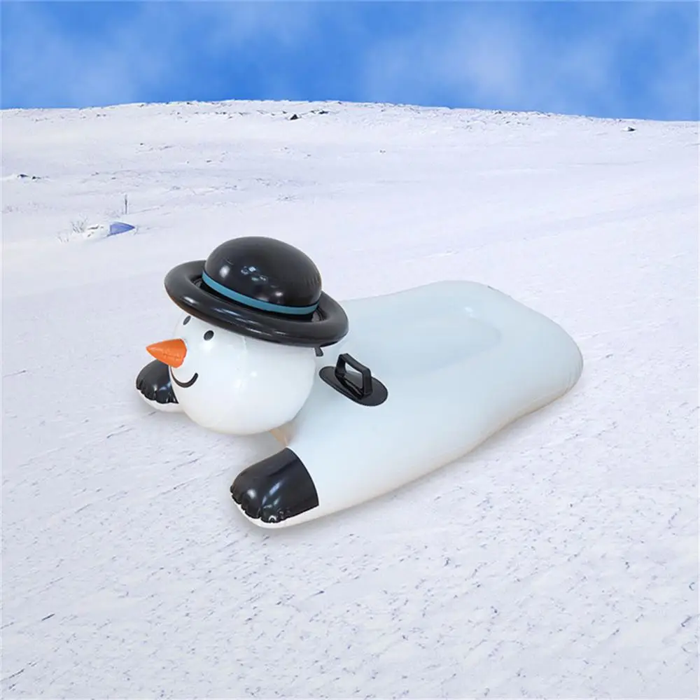 

Cold Resistant Child Snow Sleds Winter Fun Christmas Sleigh Inflatable Wear-resistant Childrens Winter Toys Ski Accesories 1pcs