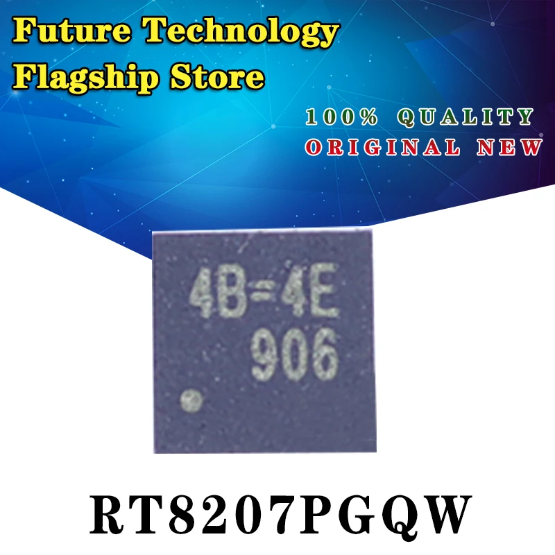 

5 uds. RT8207PGQW RT8207P (4B = 1D 4B = EL 4B =...) QFN-20, nuevo, original, envío gratis