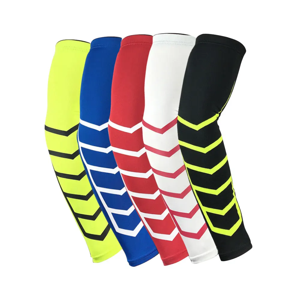 

Sport Arm Sleeve Breatable Quick Dry UV Protectin Basketball Armguards Elbow Support For Fitness Cycling Running Knee Pads